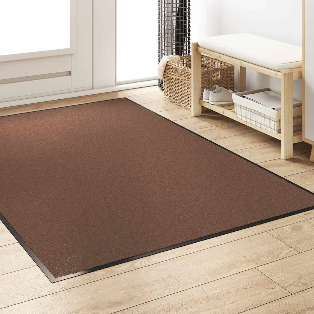 Tappetino Marrone e Nero 120 x 180 cm 100% Poliammide 4100780