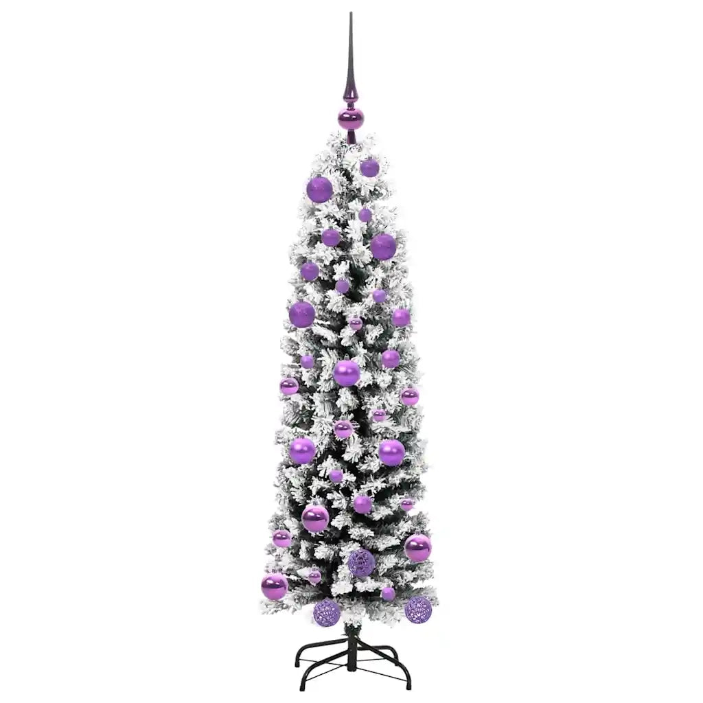 Albero di Natale artificiale con 150 LED Verde 120 cm 3395002
