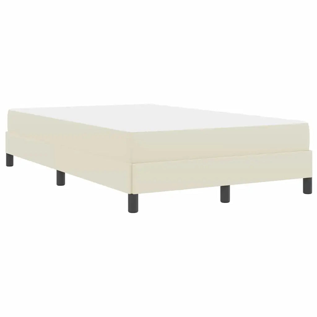 Struttura del letto con materasso-Giroletto con materasso Crema 100 x 200 cm Tessuto 431610