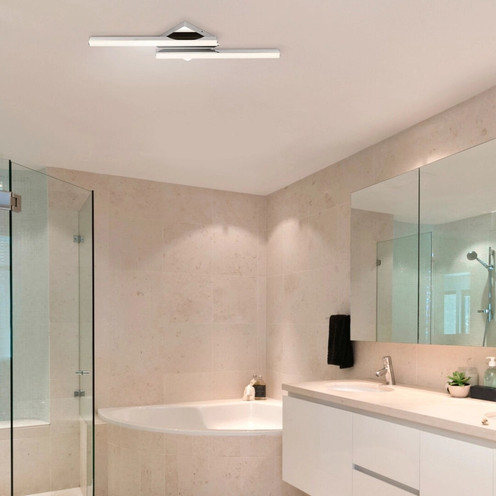 Plafoniera bagno LED 24W cromo Rabalux Antonia 5895
