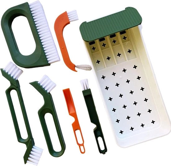 Spazzola per pulizia di giunti e fessure - Spazzola per giunti e fessure per pavimenti di bagno e cucina 

Modello: 123456
Materiali: Acciaio inossidabile
Lunghezza: 30 cm
Punta: 5 mm
Spessore: 1,5 mm