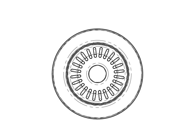 PILETTA D. 114 MM  MOD. COLOR- 11/2 Nera- LBPLA- pezzi 1