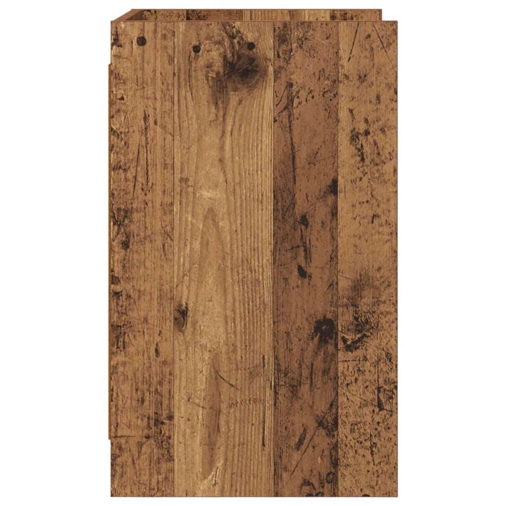 Comodini 2 pcs Legno antico 40 x 36 x 60 cm 8011048