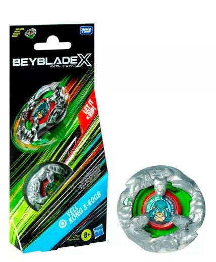 Beyblade X, Yell Kong 3-60GB,Hasbro, Eta 8+
