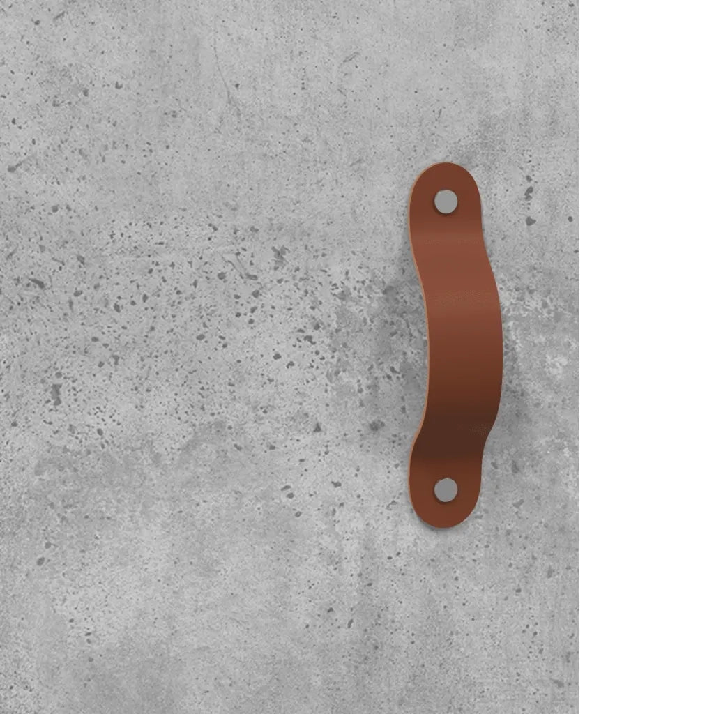 Mobiletto a muro rettangolare funzionale con vano contenitore 60 x 31 x 60 cm in legno composito grigio cemento 02_0048788