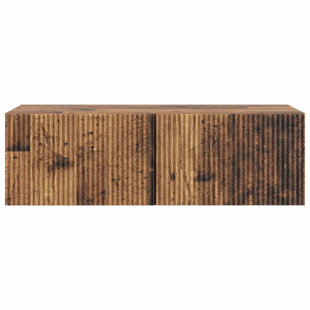 Mobile TV da Muro | Armadietto TV | Mobile Porta TV Legno antico 98 x 41 x 30 cm