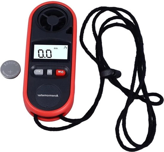 Anemometro Portatile WT816A - Tester di Flusso d'Aria per HVAC e Droni.