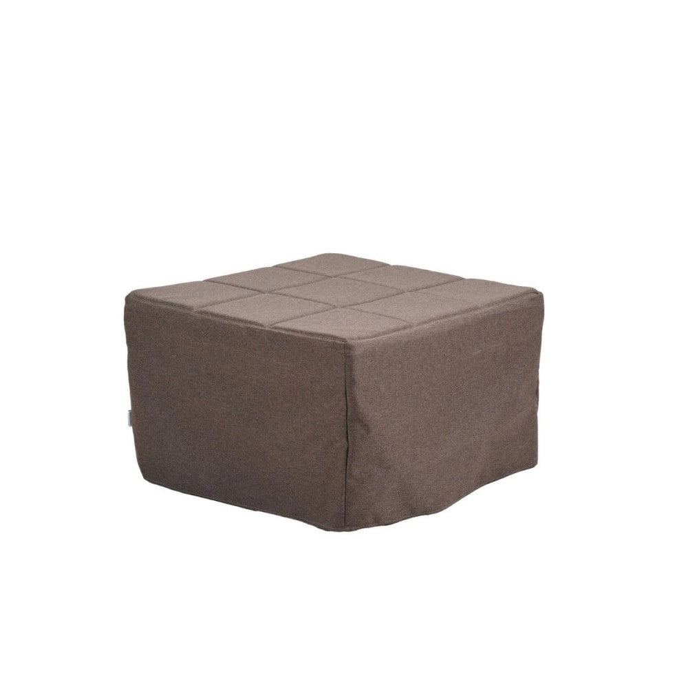 Pouf trasformabile in letto Vega tessuto tortora