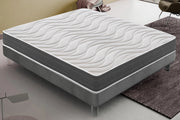Materasso Singolo 90x200 in memory foam - alto 22 cm - Reversibile - Ortopedico - Rigidità h4