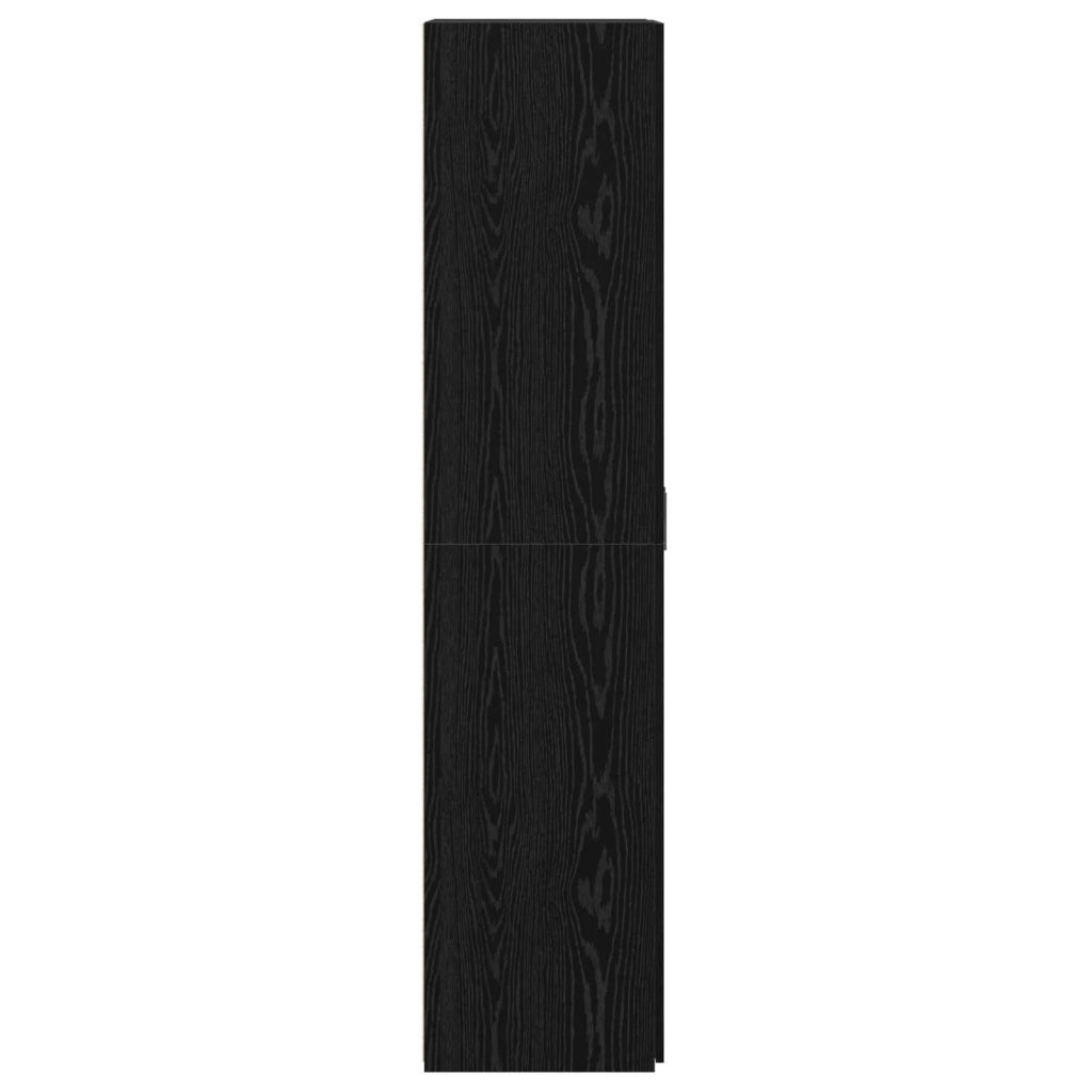 Credenza 2 pcs Rovere Nero 70 x 42,5 x 185 cm 3365590