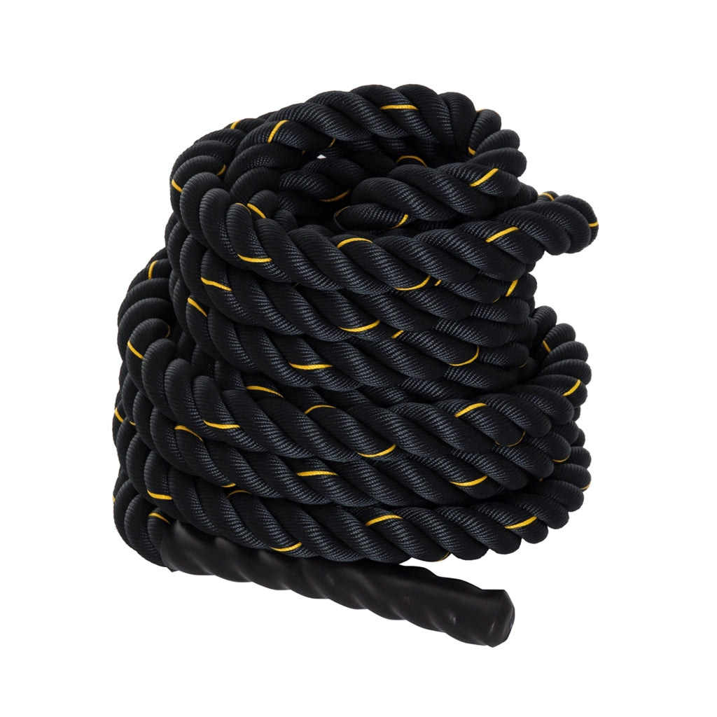 Corda Battle Rope ¨C Xylo ¨C ?38mm 9m Poliestere Nero Allenamento Fitness