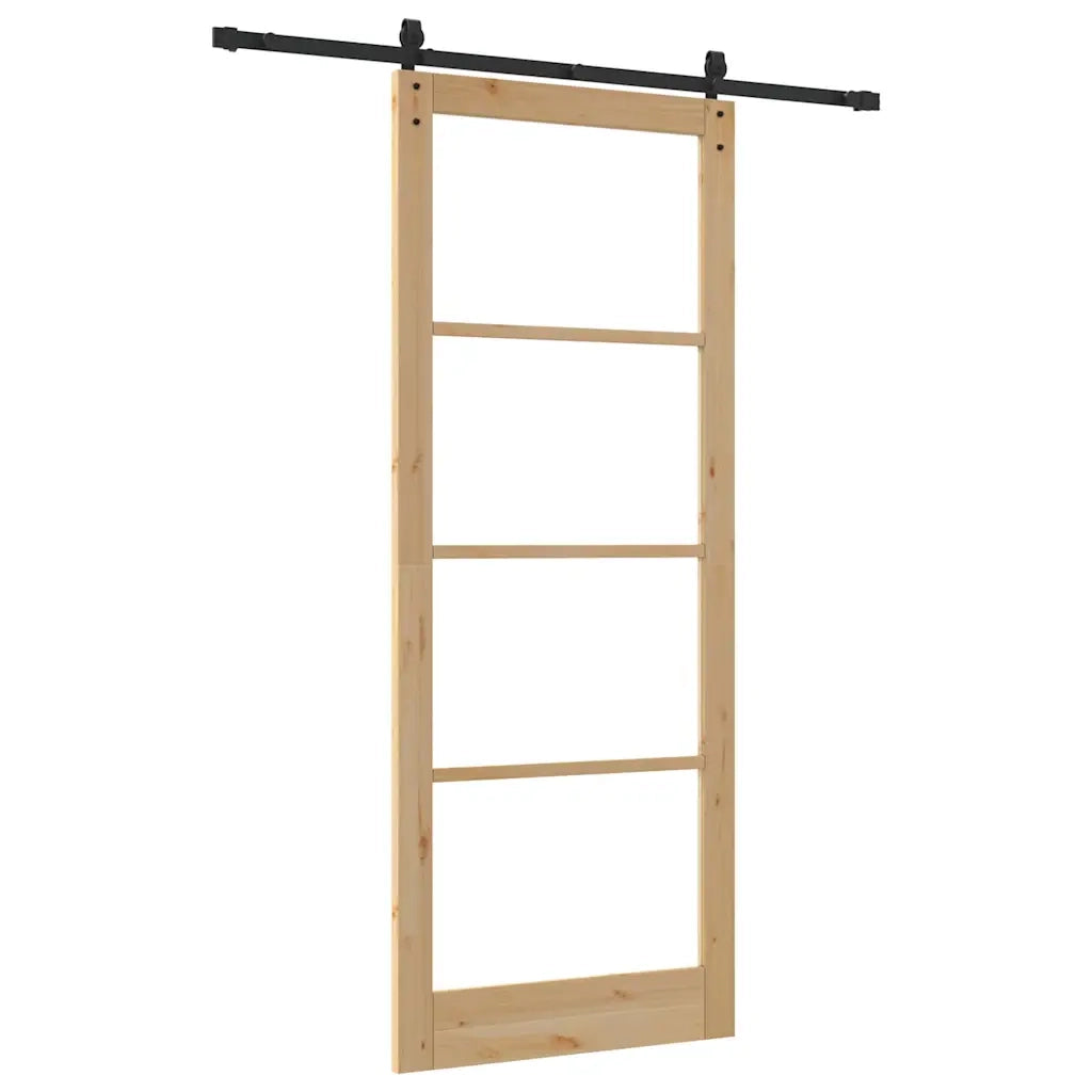 Porta Interna ORKDAL Marrone 93 x 232 cm 3331843