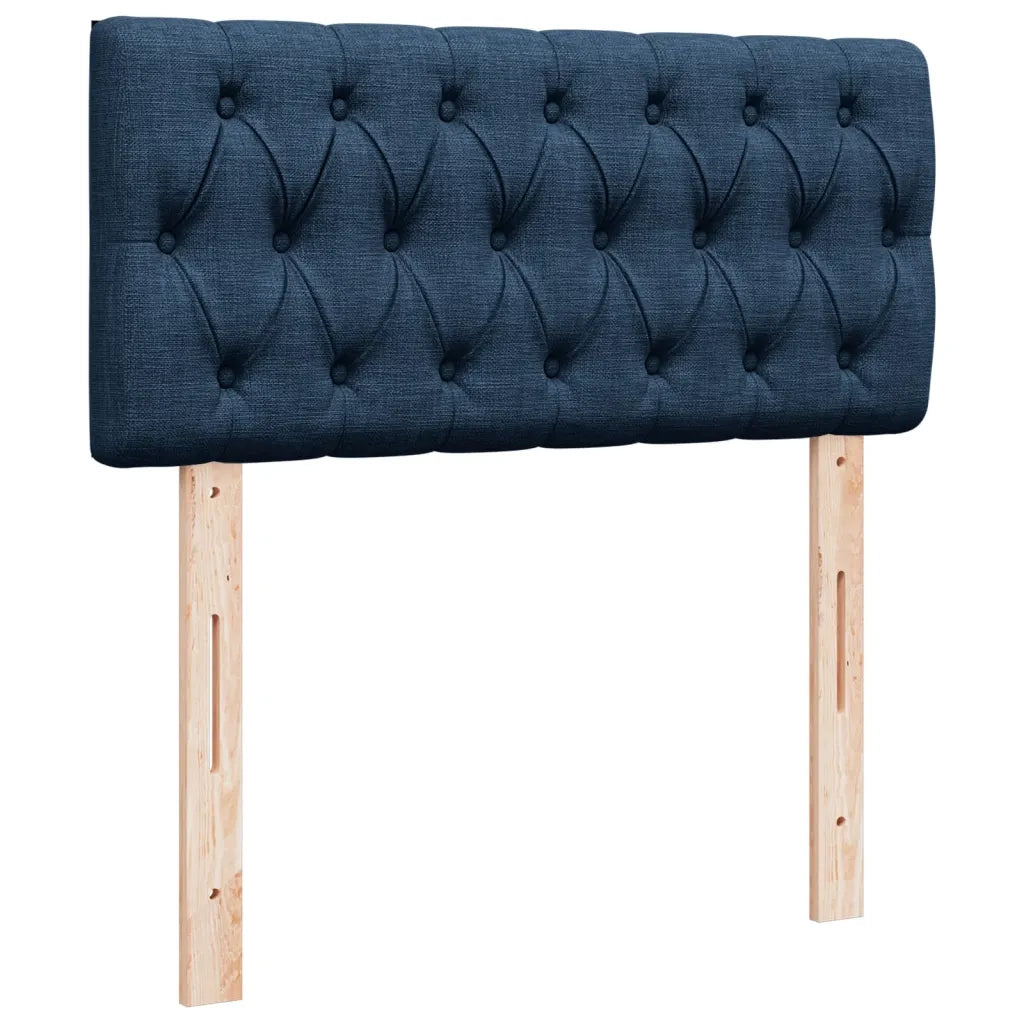Giroletto a Molle con Materasso Blu 100x200 cm in Tessuto 3288112