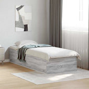 Struttura letto a pavimento Sonoma grigio 80 x 200 cm 3429545