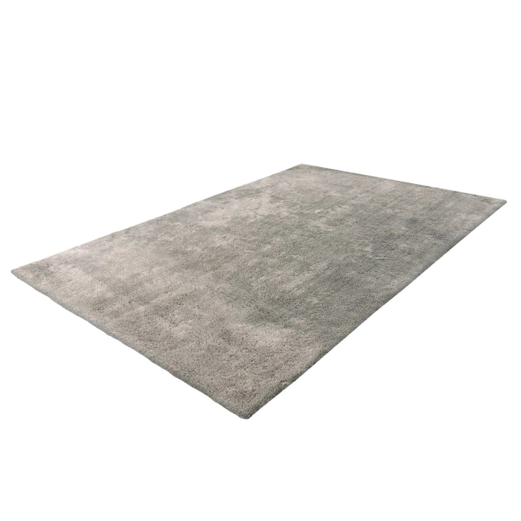 Tappeto a pelo lungo Bali 100 in grigio argento