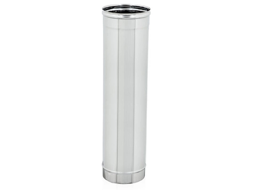 Canna Fumaria Acciaio Inox D.130 Lunghezza 304 Larghezza 100 - Zinco Calabria