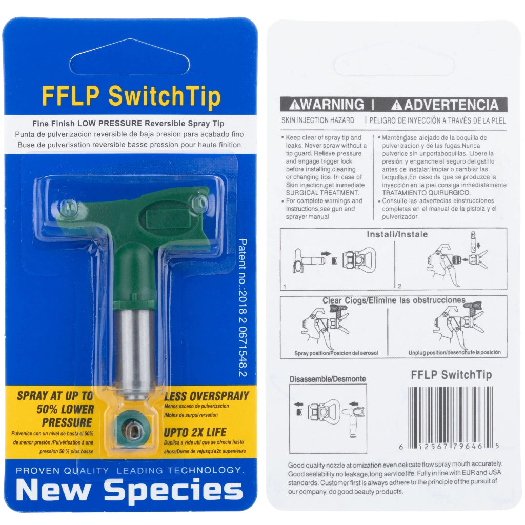 Ugello di Spruzzatura Bassa Pressione FFLP 214 – Ampiezza 10 cm, Angolo 50° | Pressione Max 345 bar | Per Vernici Epoxy