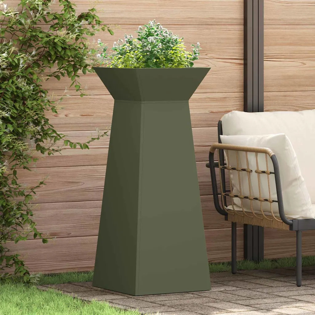 Vaso a Pilastro Oliva 40 x 40 x 100 cm 873858
