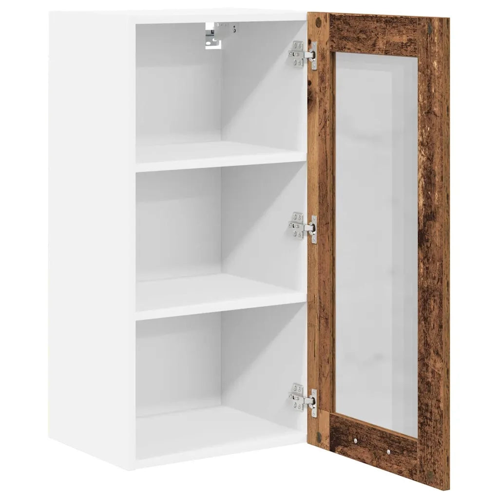 Armadio pensile Rovere fumé 40 x 31 x 80 cm Legno multistrato 884306