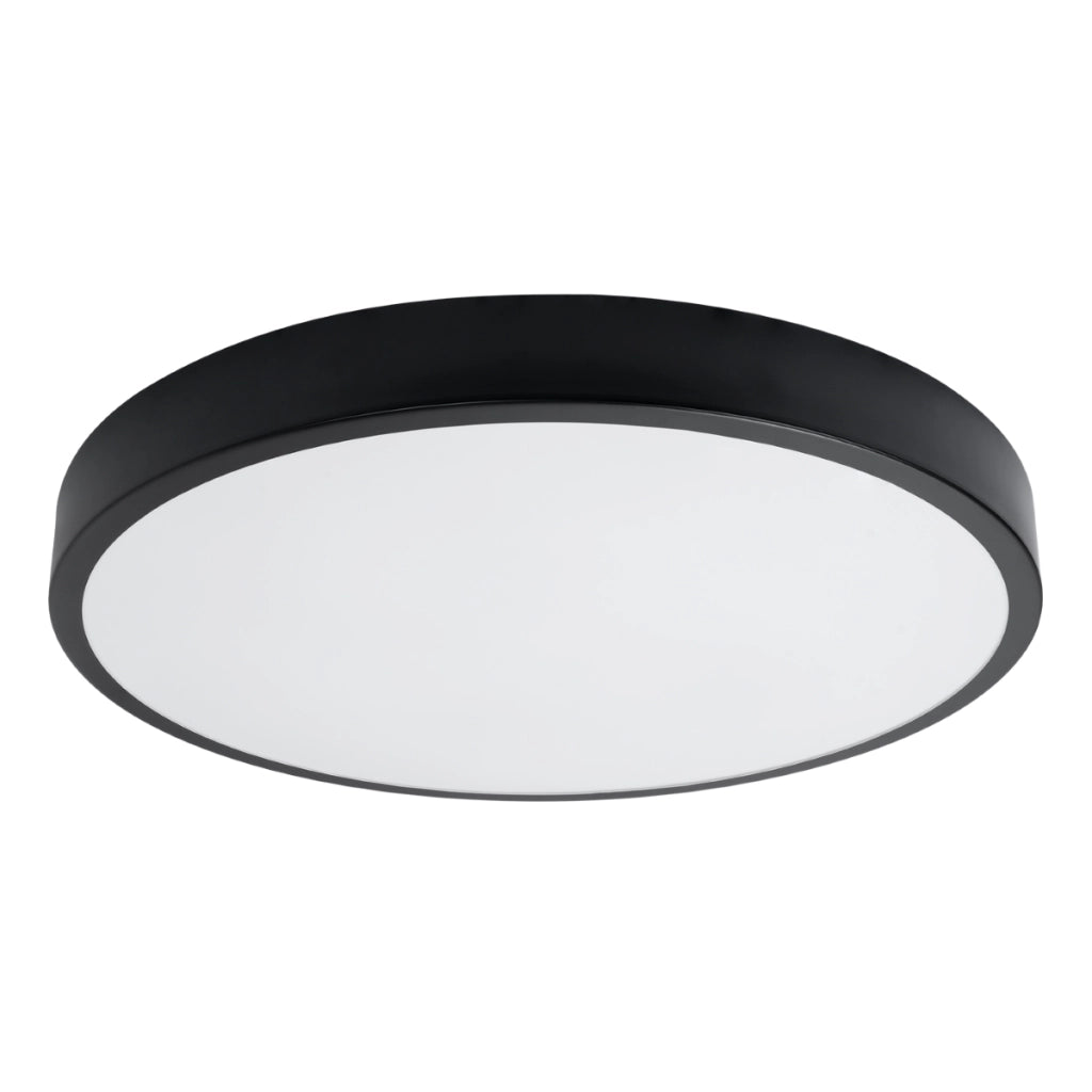Lampada da soffitto a LED Onyx Deep Space 65W 5177lm 3000K Alluminio nero