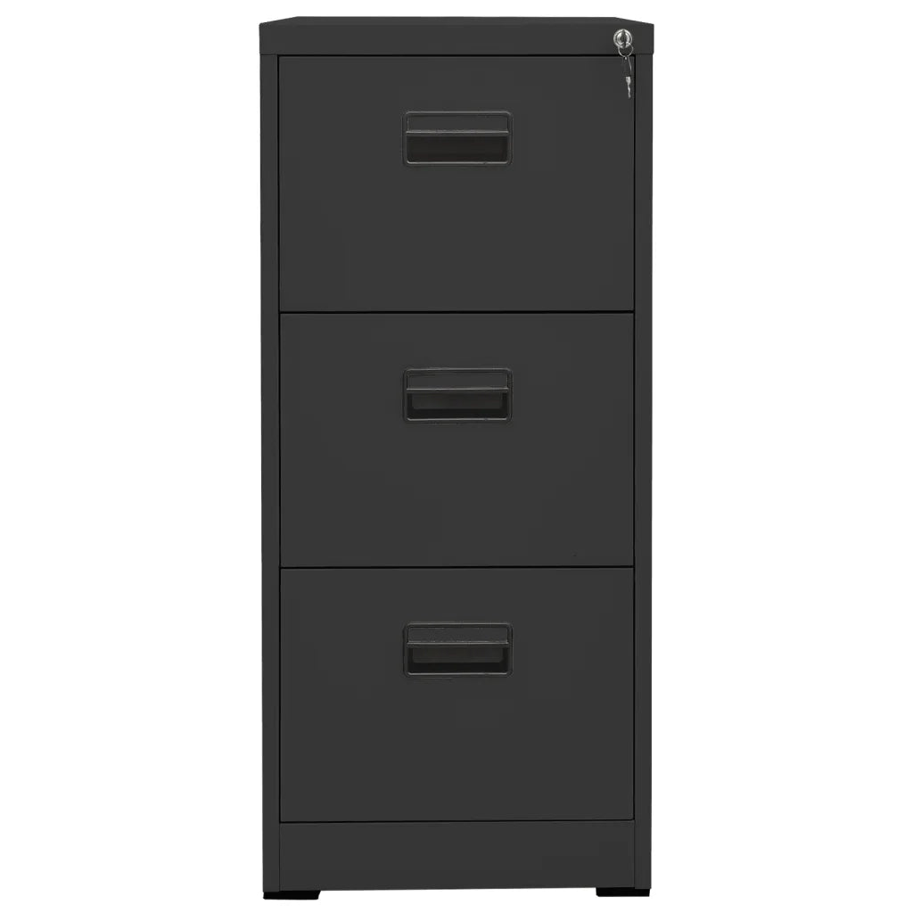 Schedario Antracite 46x62x102,5 cm in Acciaio 336277