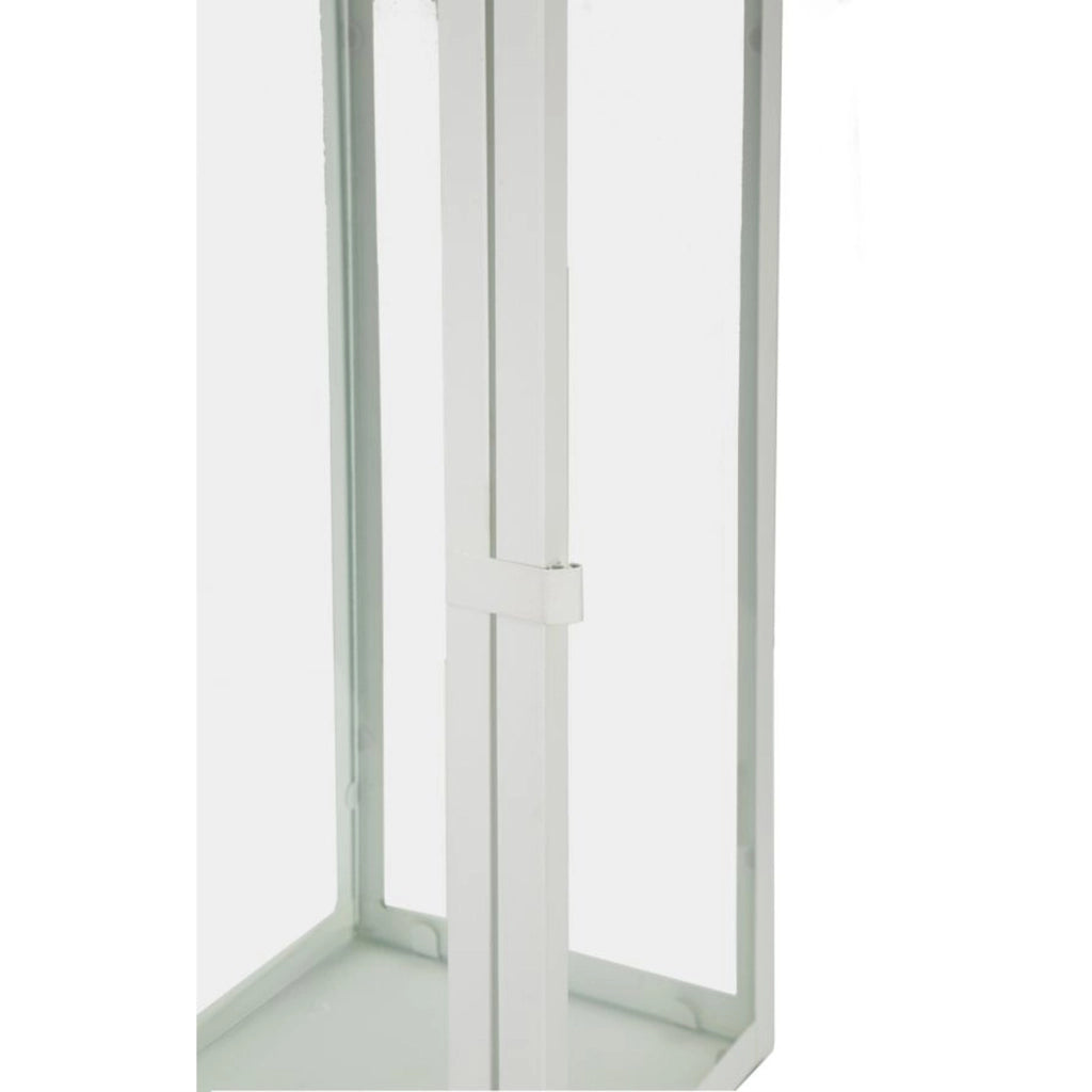 Lanterna Maris, Bianco, Metallo, 22x22x66 cm
