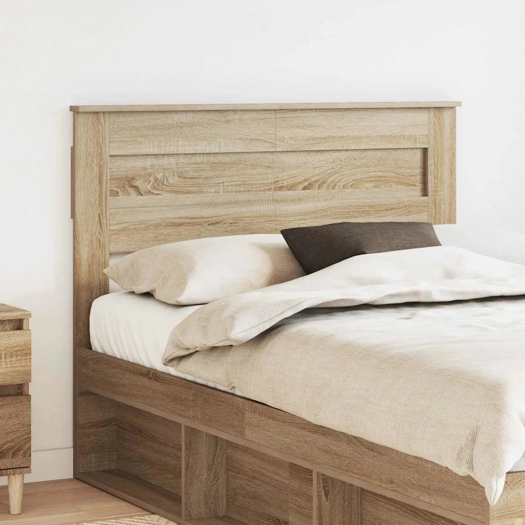 Testiera-Testata-Testiera Decorativa Rovere Sonoma 135 cm Legno multistrato 388202