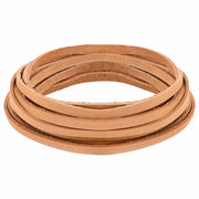 Cinturino in pelle Marrone Chiaro 1000 x 0,6 cm Pelle 42034246