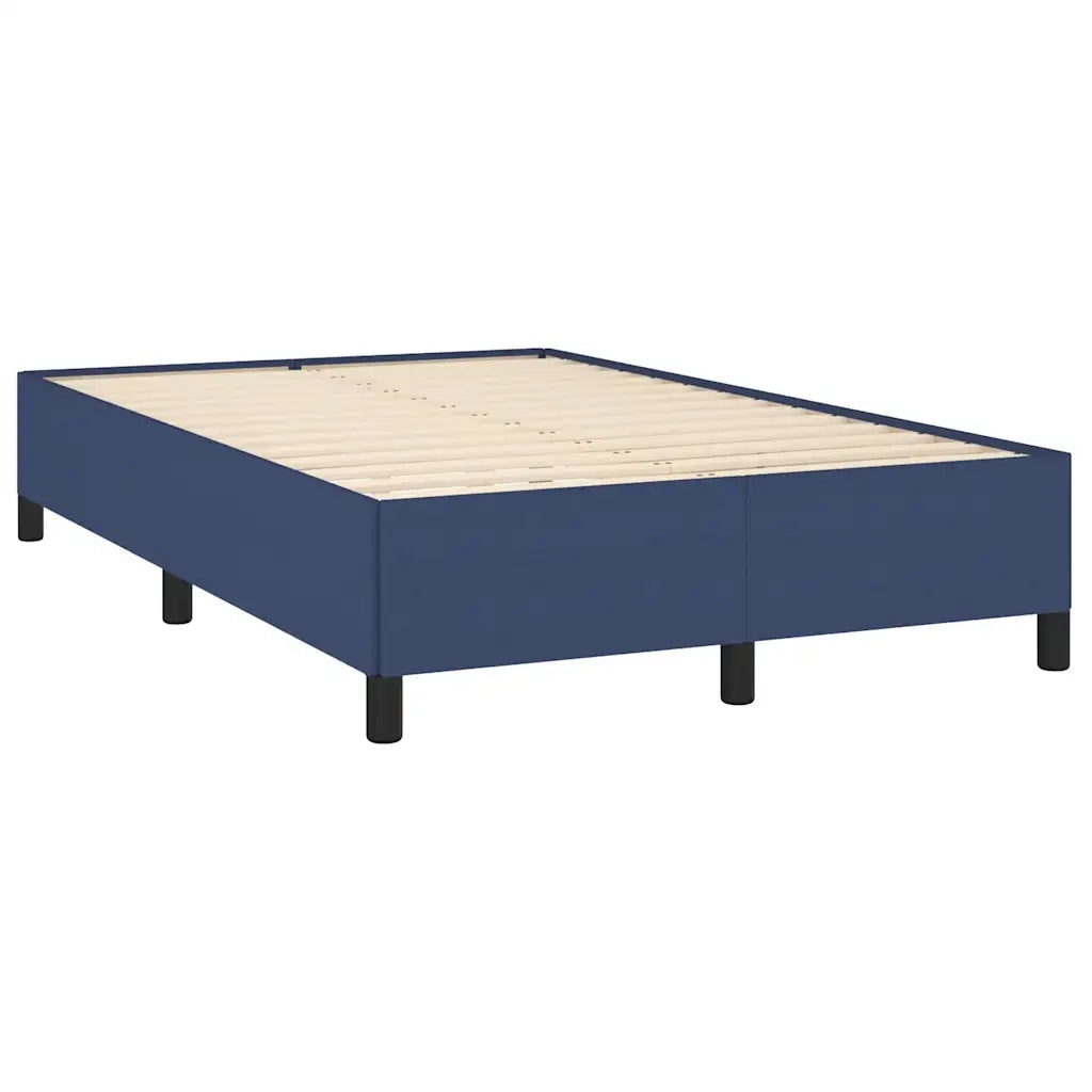 Giroletto a Molle con Materasso Blu 120x190 cm in Tessuto 3270375