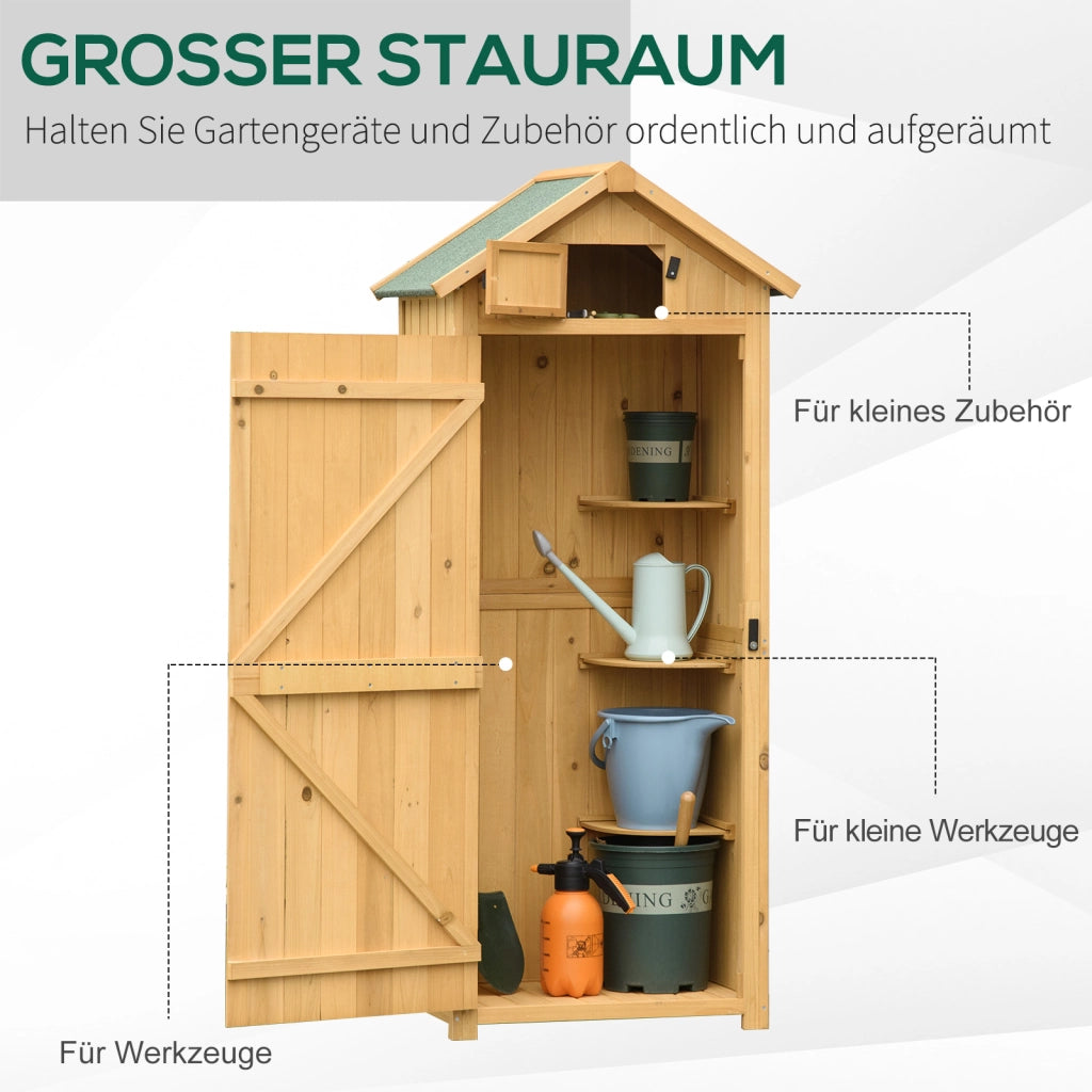 Casetta da giardino in legno ¨C Minimal ¨C 77x54,2x179cm