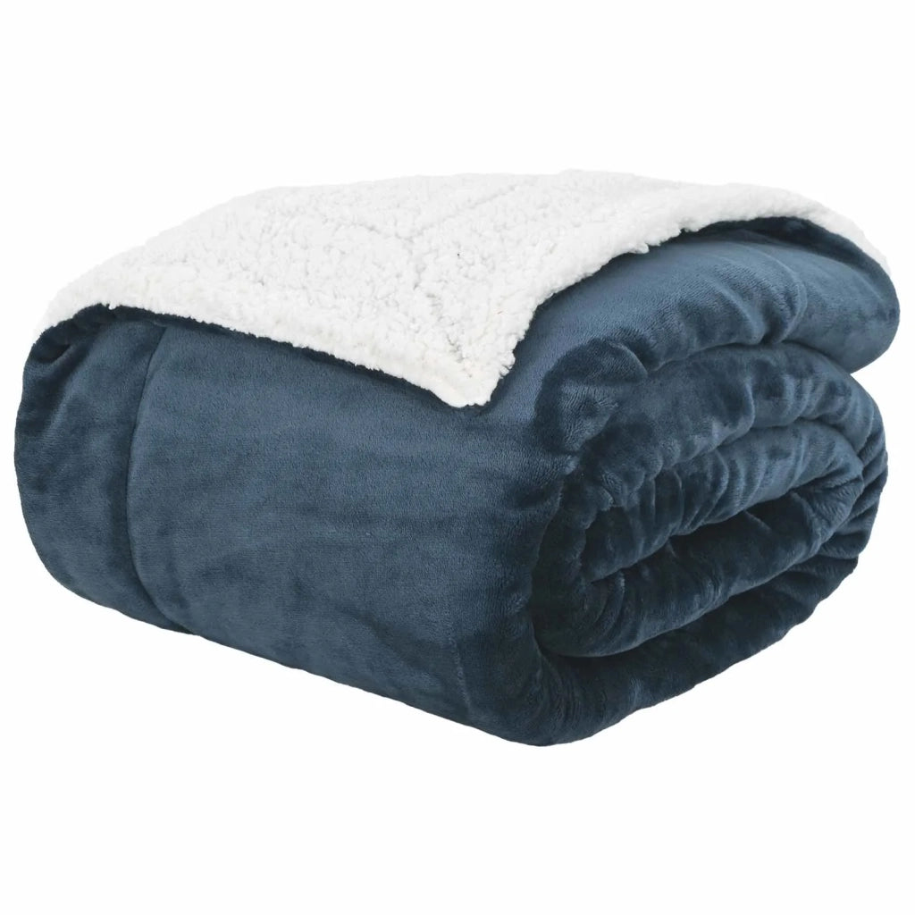Coperta Blu navy 150 x 200 cm Panno 42016990