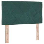 Testiera | Testata Verde Scuro 80 cm Velluto