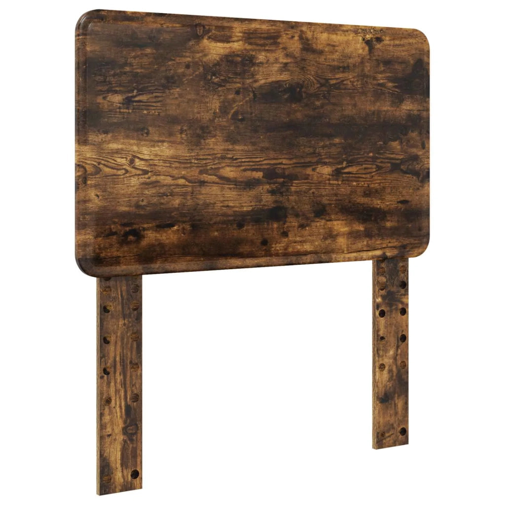 Struttura del letto-Giroletto Rovere fum¨¦ 90 x 190 cm Legno multistrato 707514