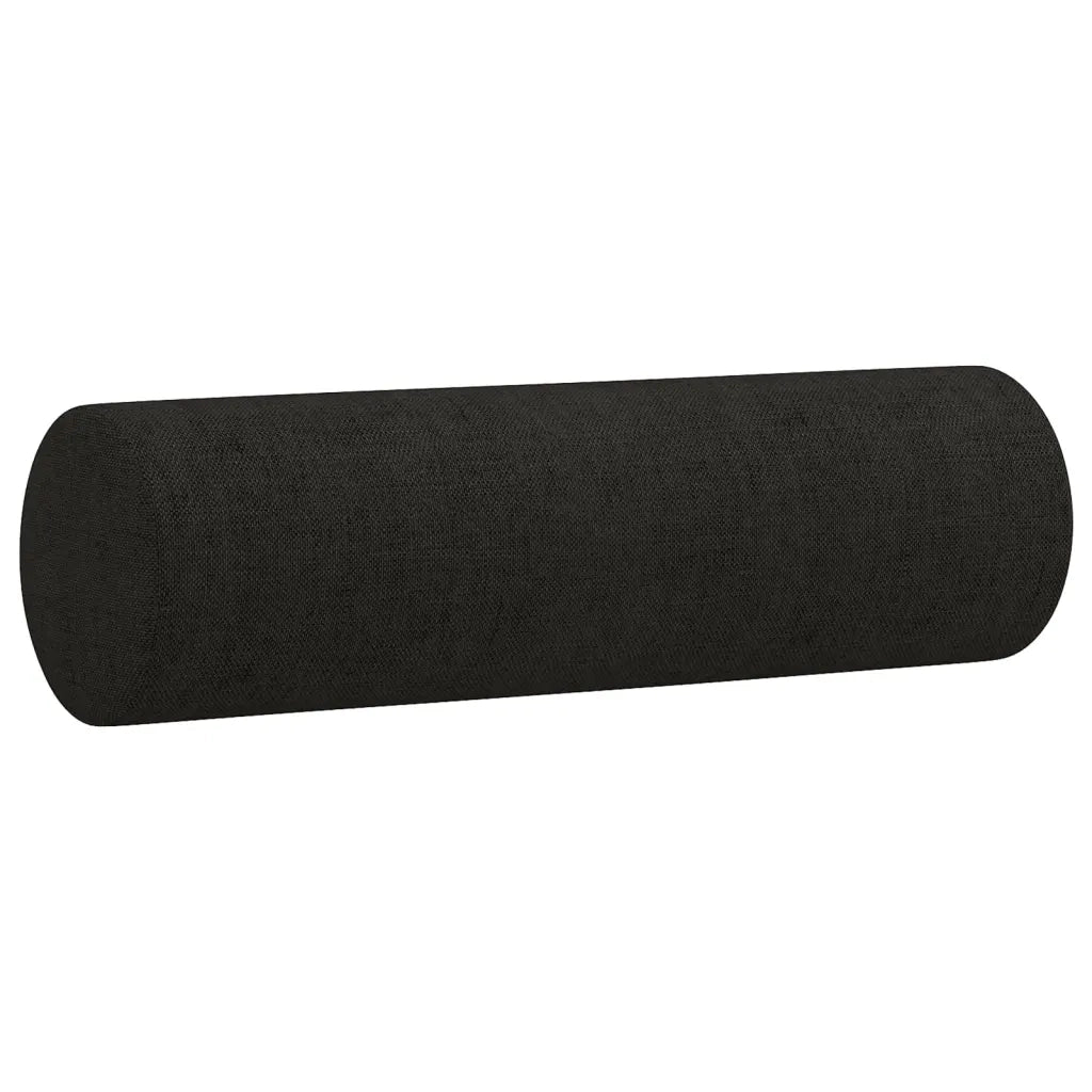 Divano a 2 Posti con Cuscini-Sofa 2 Posti con Cuscini Nero 120 cm in Tessuto 711590