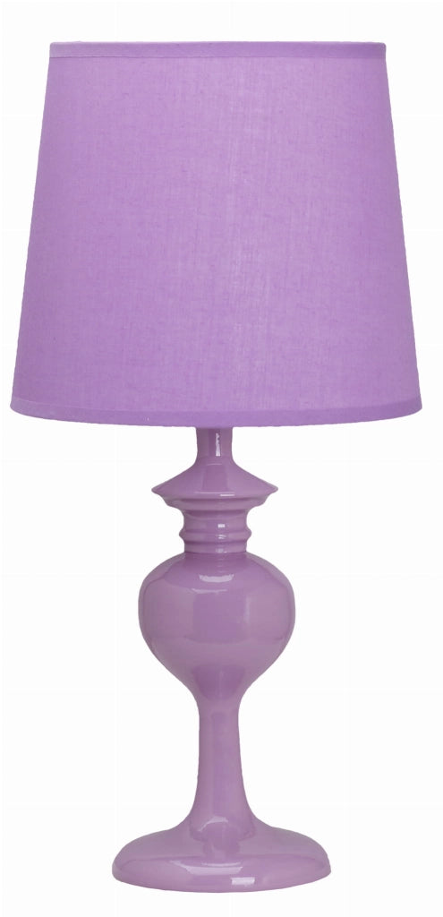 Lampada da tavolo Candellux Berkane E14 41cm viola