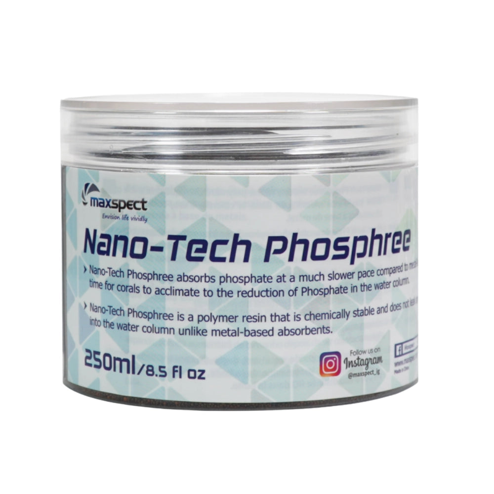 Maxspect Nano-Tech Phosphree 250ml - resina antifosfati per dolce e marino