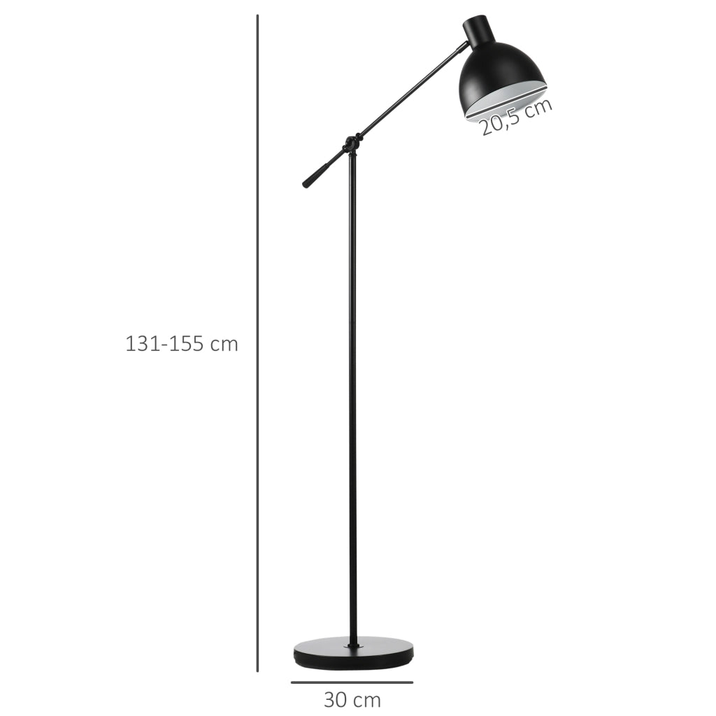 Lampada da terra regolabile ¨C Minimal ¨C nero