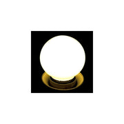 Trade Shop - Lampadina Led Wisdom Miniglobo E27 Da 1w In Colori Freddo Caldo Verde Blu Rosso - -bianco Caldo      -