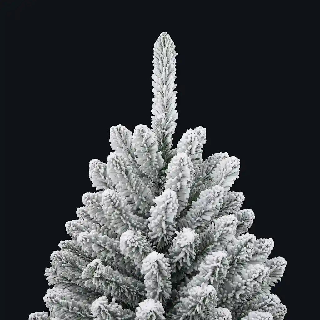 Albero di Natale | Decorazioni natalizie artificiale con 150 LED Verde e Bianco 120 cm