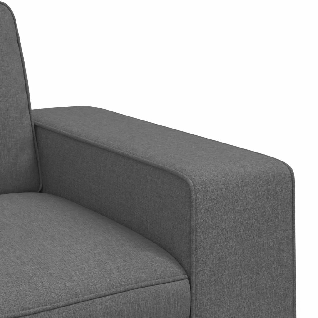 Divano Grigio scuro 182 x 80 x 82 cm Tessuto