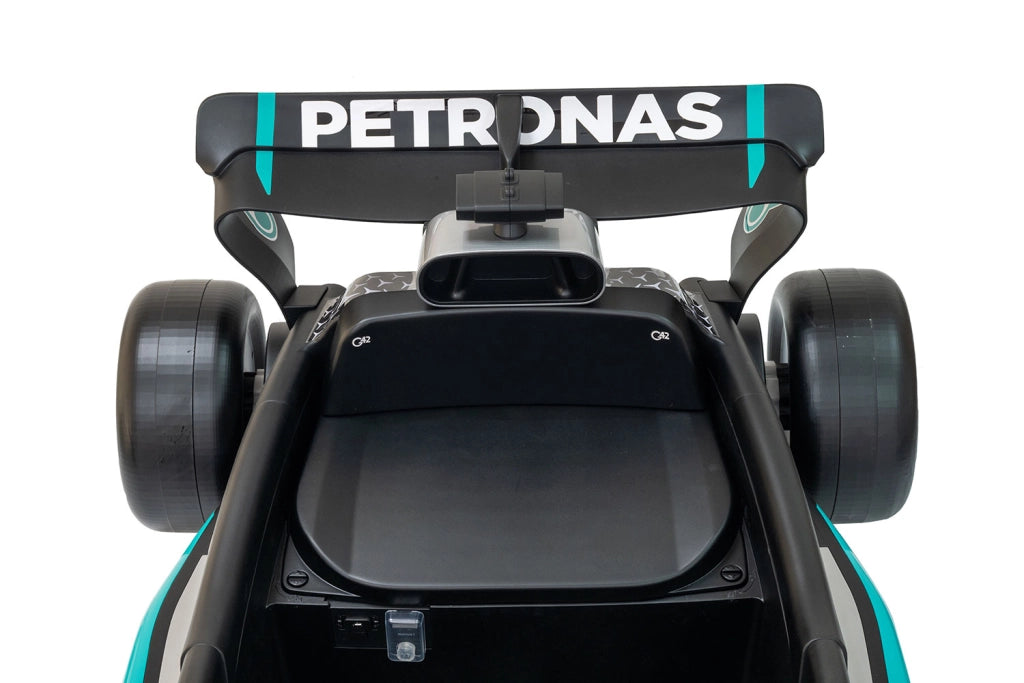 Macchina Elettrica per Bambini Licenza Mercedes F1 12V con Telecomando Nero