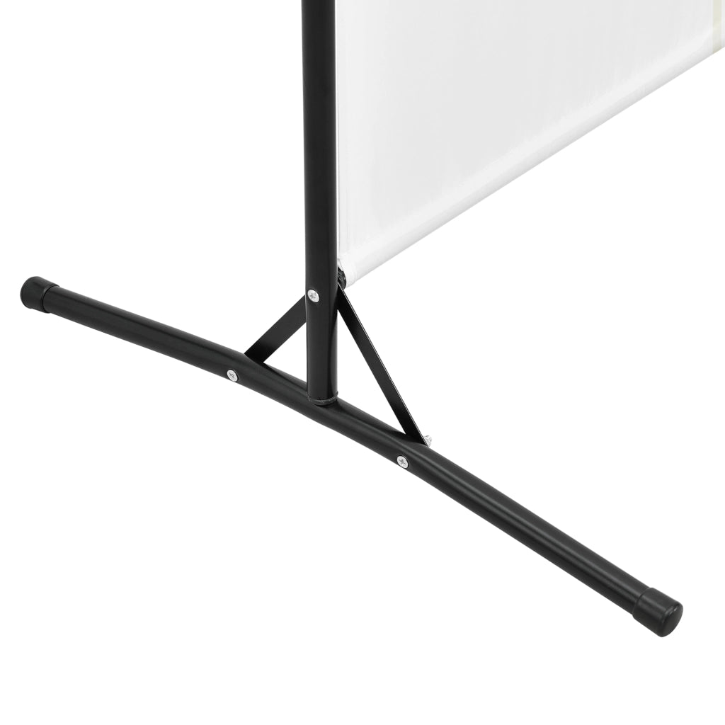 Pannello Divisorio Tarazona Separè per Privacy Separazione Ambienti 176x175 cm Bianco [en.casa]