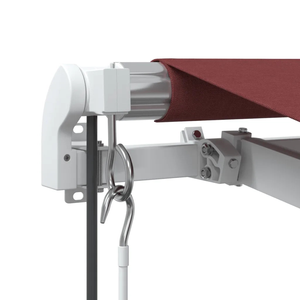 Tenda da Sole Retrattile Automatica Bordò 400x350 cm 3214984