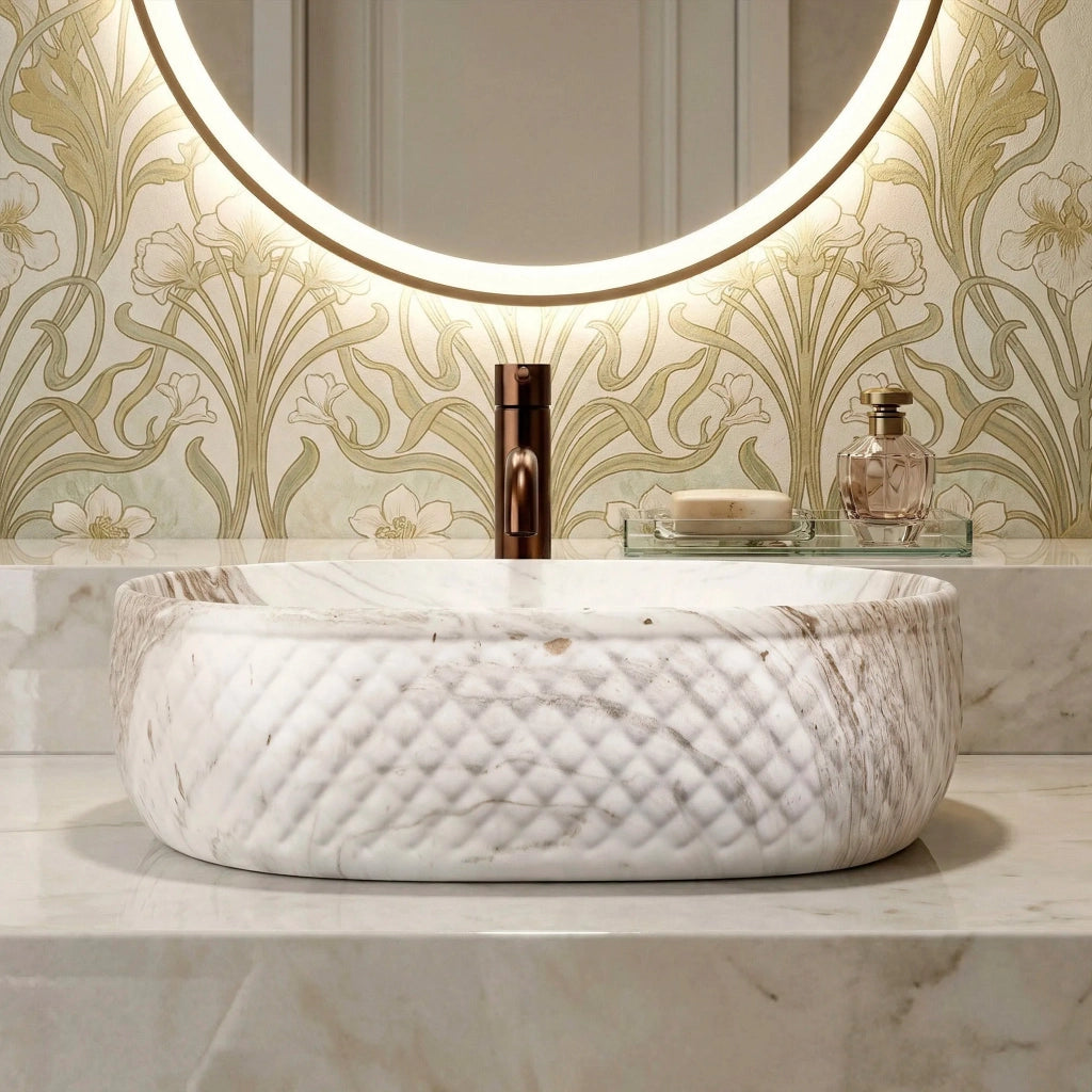 Lavabo Da Appoggio Rea Oktawia Saturn