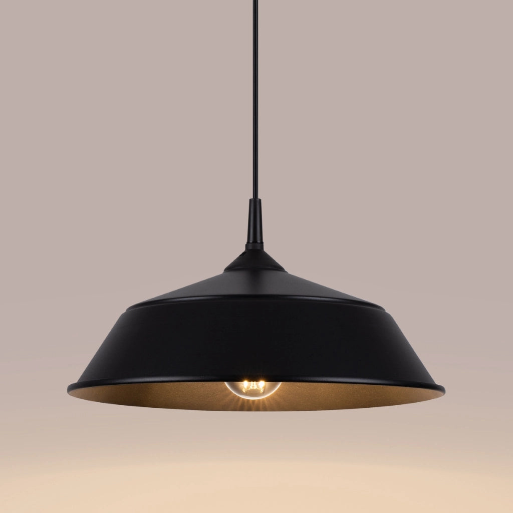 Lampada a sospensione FRIKA nero