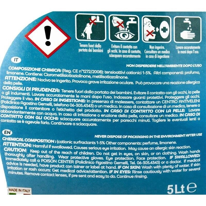 MAURY'S PROFESSIONAL 5LT FORM IGIENIZZANTE UNIVERSALE