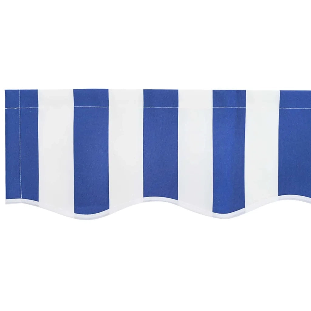 Telo di ricambio per tenda da sole Blu e Bianco 3,5 x 2 m 42000374