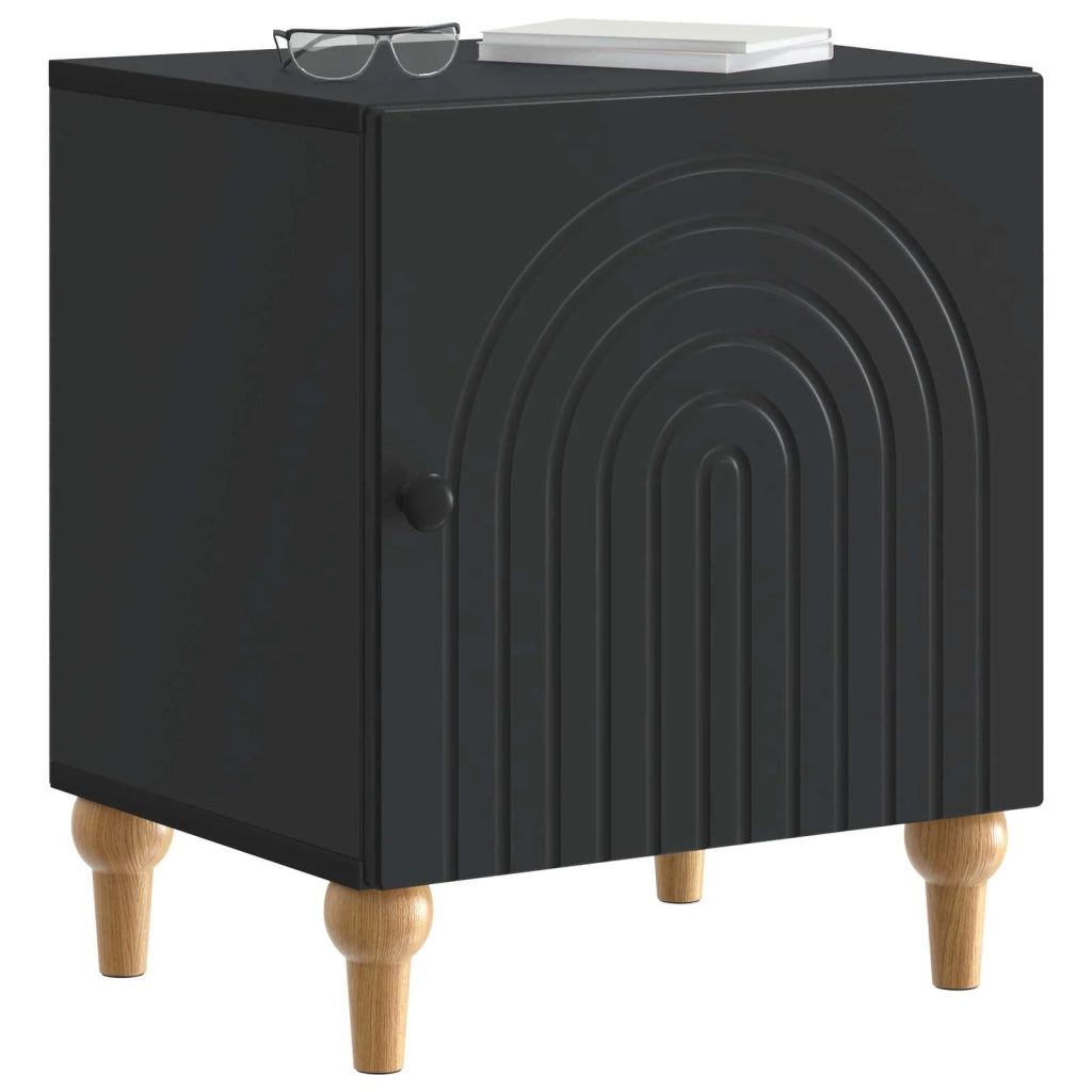 Armadio da Notte 2 pcs Nero 43 x 34,5 x 50 cm 894108