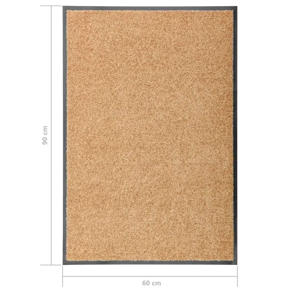 Zerbino | Tappetino Lavabile Crema 60x90 cm