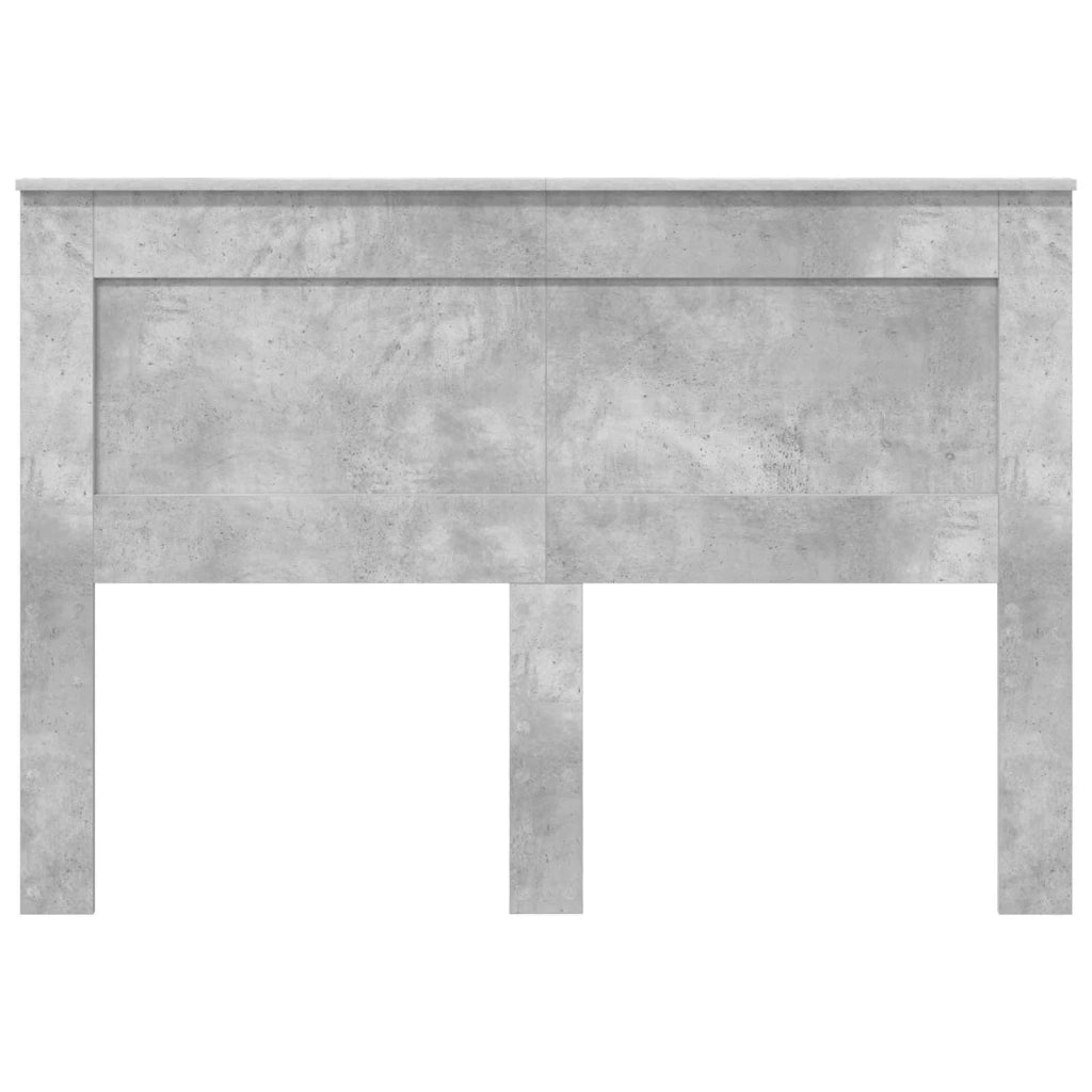 Testiera | Testata con Testiera | Testata Grigio cemento 160 cm Legno multistrato